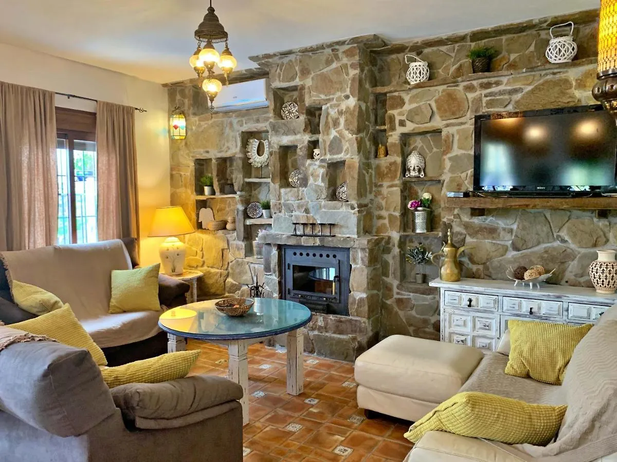 Country house Villa Malaga Con Jacuzzi Piscina Vallada Barbacoa By Andaraholidays Spain