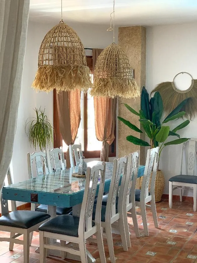 Country house Villa Malaga Con Jacuzzi Piscina Vallada Barbacoa By Andaraholidays