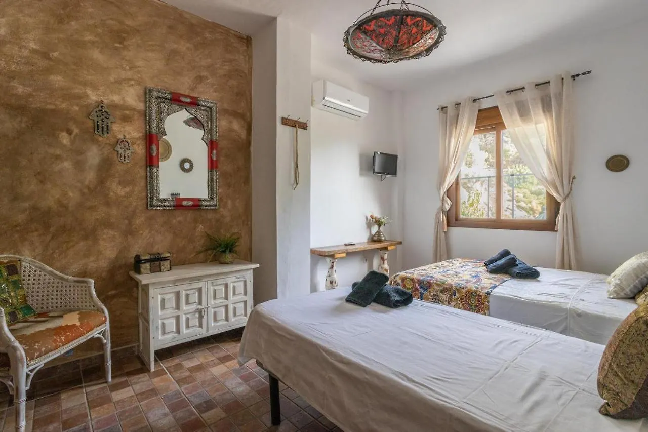 Country house Villa Malaga Con Jacuzzi Piscina Vallada Barbacoa By Andaraholidays Spain